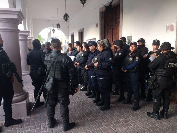 Intervienen comisaría de seguridad pública de Poncitlán