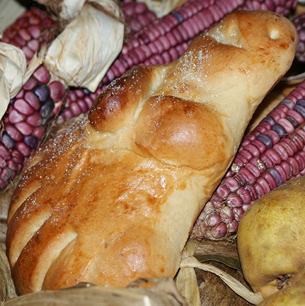 El tradicional pan de muerto que se realiza en Mezcala